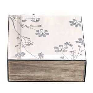 Heaton & Parke 3D Floral Embellished Mirrored Jewelry Box